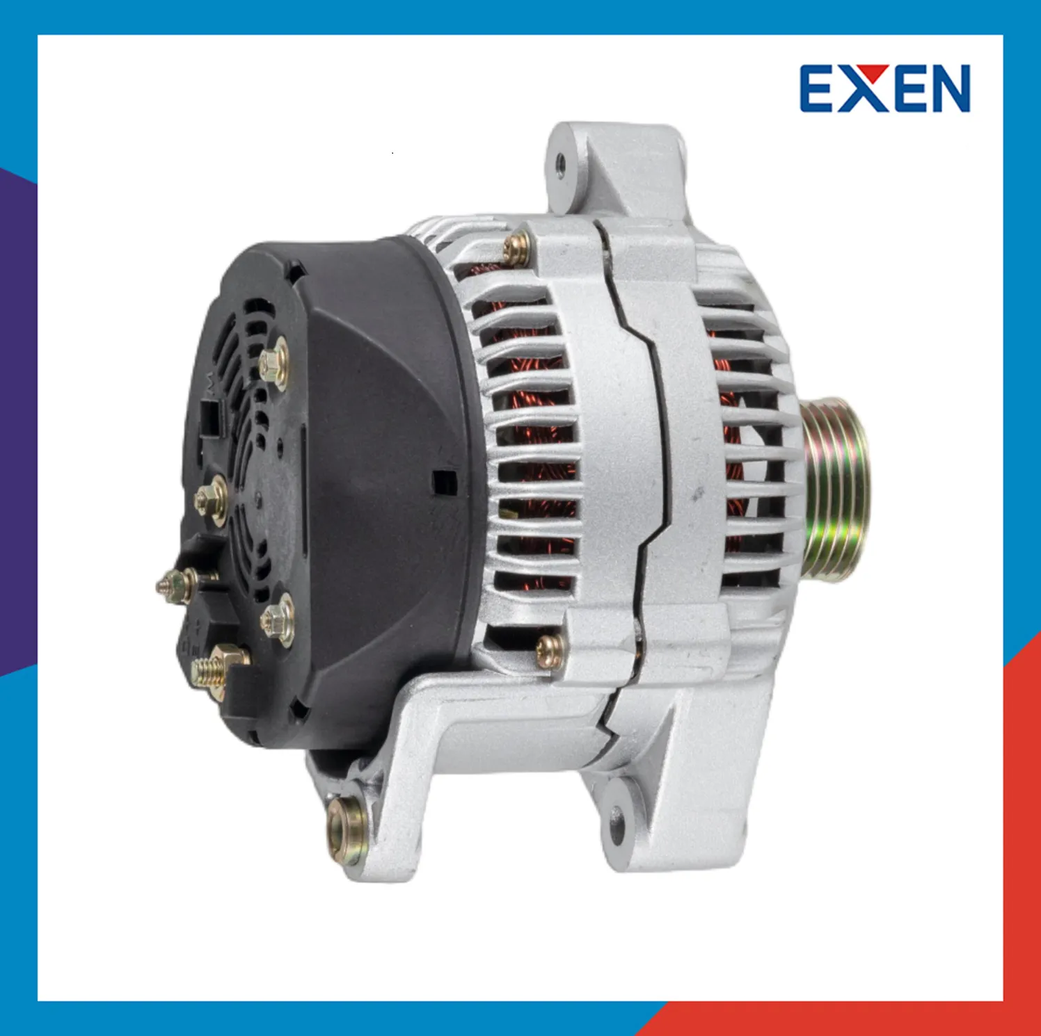 Automotive Alternator Parts 6204066 14V/120A for OPEL