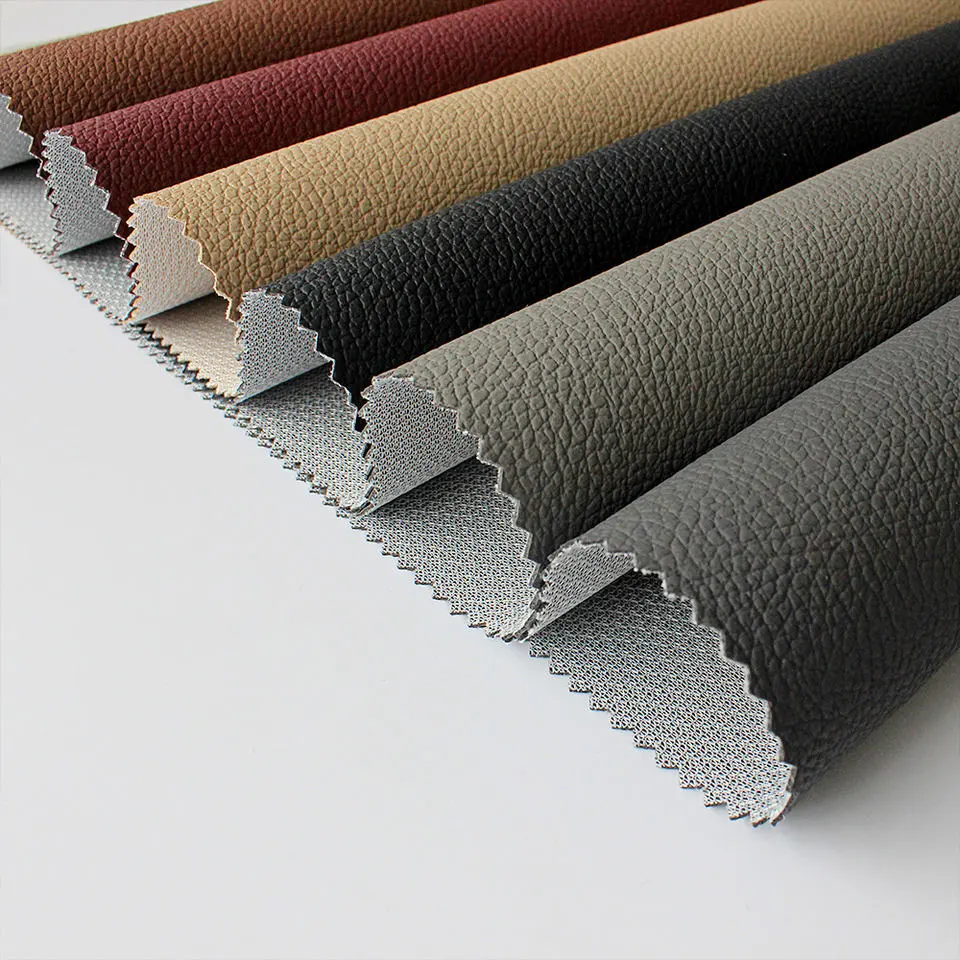 Artificial Leather, Synthetic Leather Material Rolls, PVC Rexine, Automotive Artificial Leather, for Sofa Car Interior